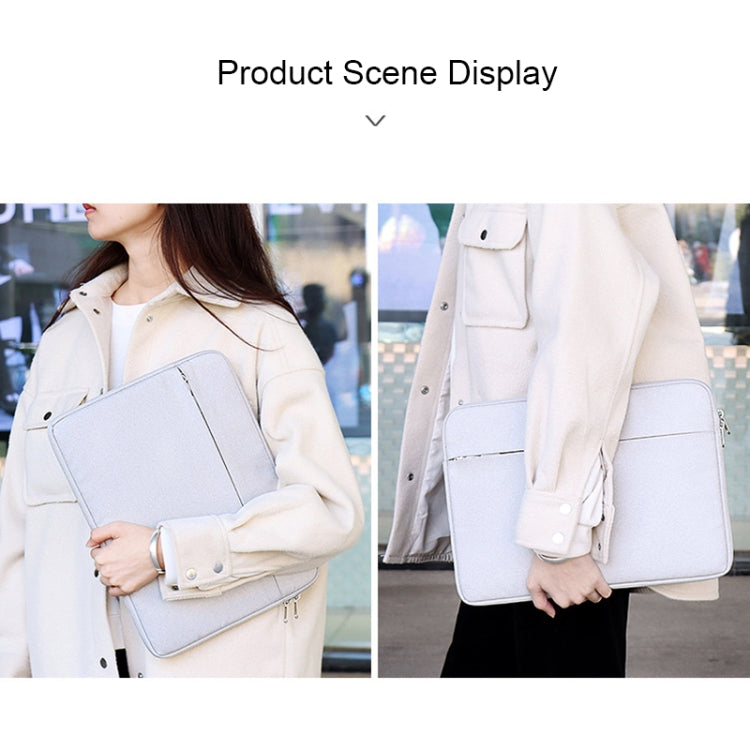 ND01S Large Capacity Waterproof Laptop Case, Size: 14.1-15.4 inches