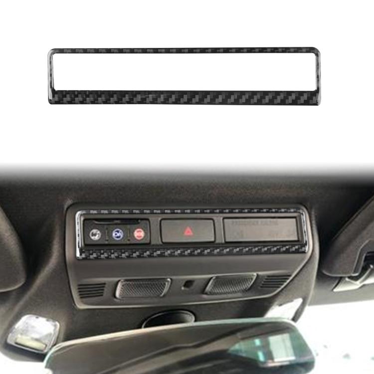 For Chevrolet Corvette C8 Warning Light Switch Frame Sticker - Black