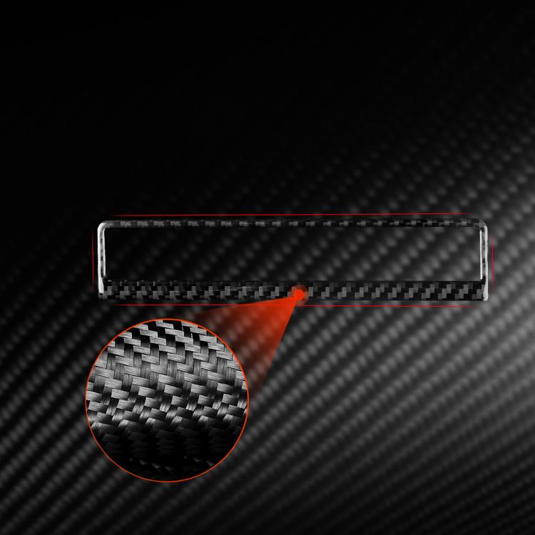 For Chevrolet Corvette C8 Warning Light Switch Frame Sticker - Black