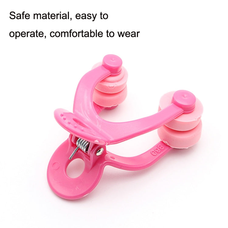 5PCS Shangen + Nose Alar Double Effect Nose Clip Shape High And Beautiful Nose Tool(Pink)