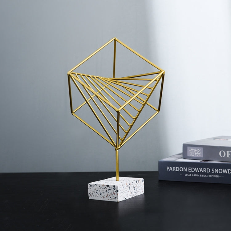 BJ1481 Wrought Iron Three-dimensional Ornament, Spec: Magic Cube