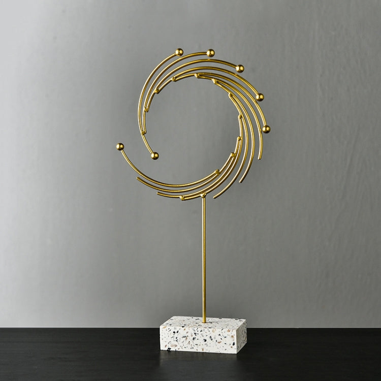 BJ1481 Wrought Iron Three-dimensional Ornament, Spec: Large Meteor Years