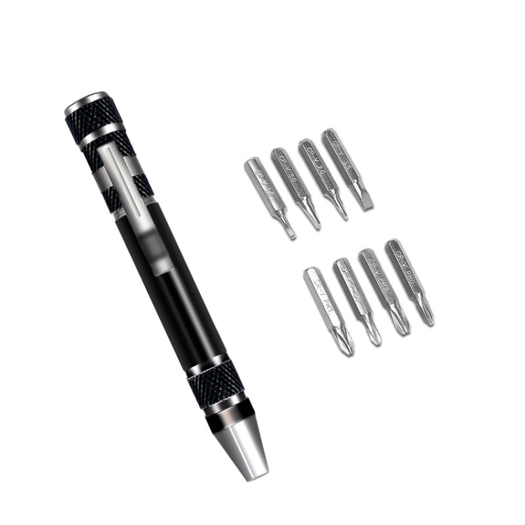 8 In 1 Screwdriver Aluminum Alloy Combination Disassembly Pen Repair Screwdriver