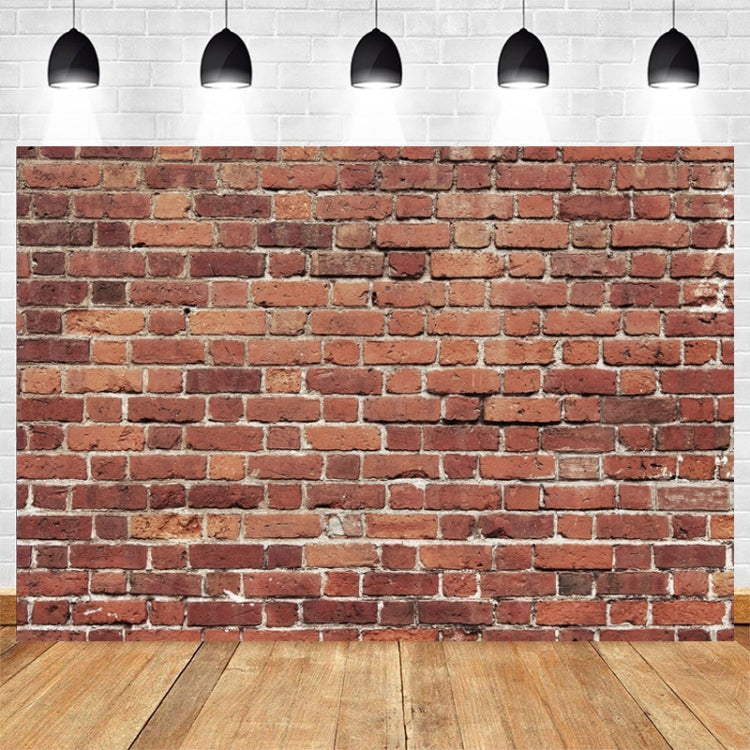 2.1m x 1.5m Retro Red Brick Wall Photo Background Party Photography Background Cloth