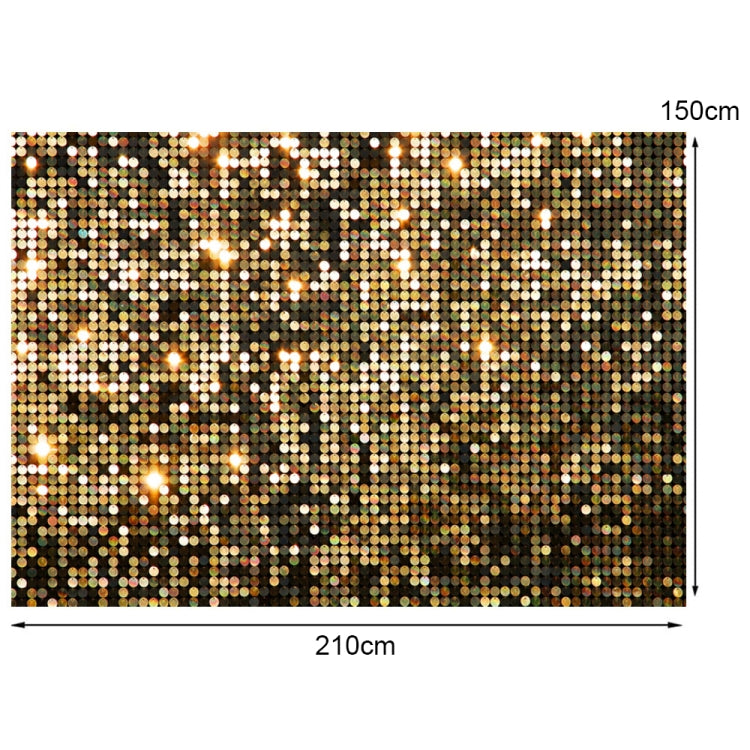 2.1m X 1.5m Shiny Decorative Photography Background Cloth