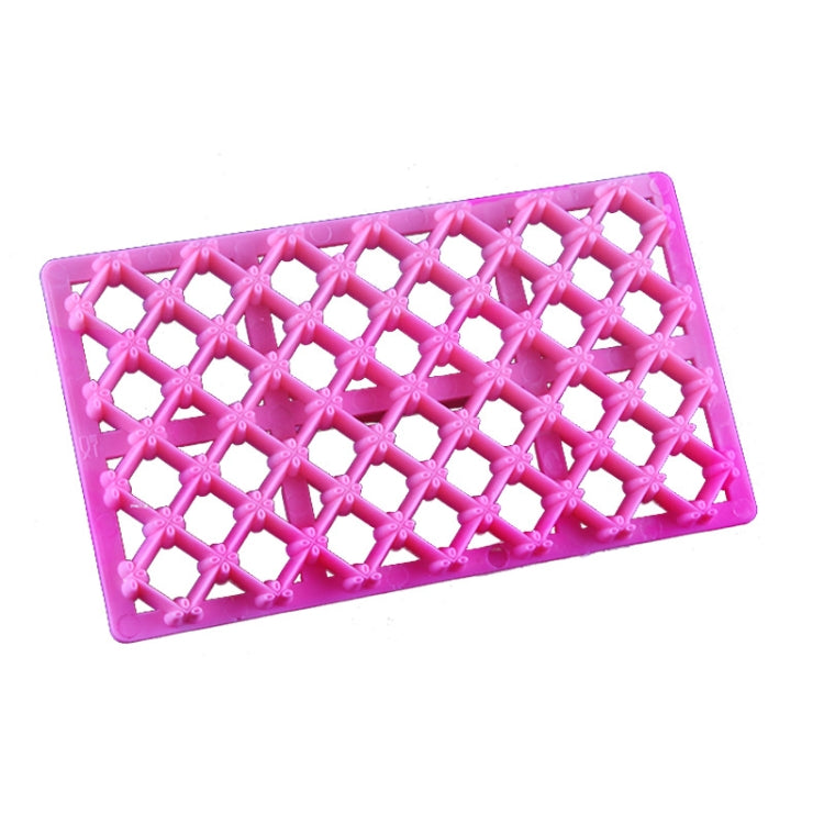 4 PCS Biscuit Cake Fondant Printing Mould with Handle(Four -petal Flower)