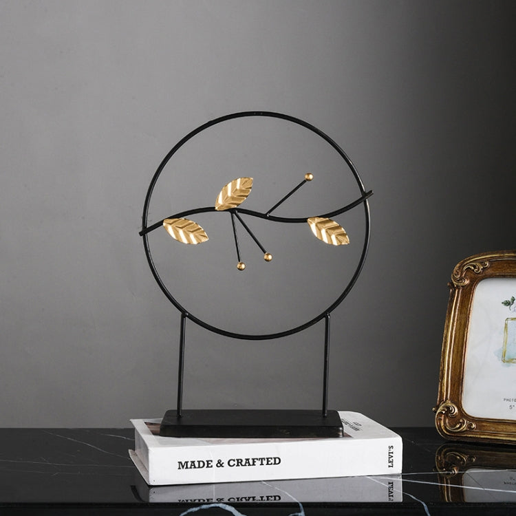BJ1630 Floral Shape Wrought Iron Ornaments, Spec: Autumn in One Night