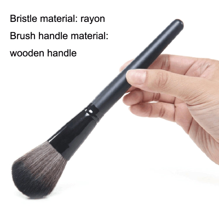 12 PCS / Set Black Makeup Brush Set Loose Powder Brush Makeup Tool