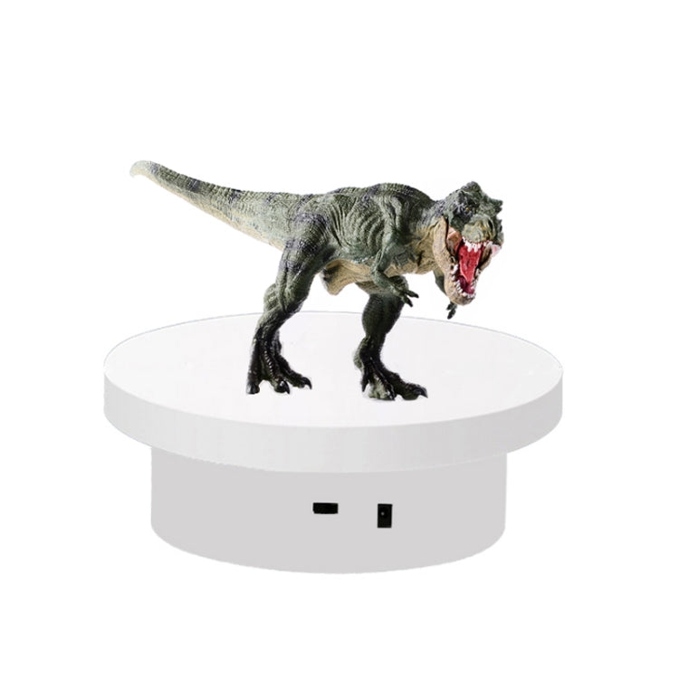 Photography Electric Turntable Automatic Rotating Display Stand,Style: Plug -in 30cm
