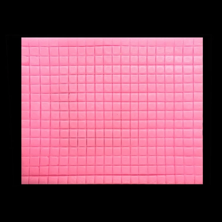 2 PCS Small Square Lattice Liquid Silicone Fondant Cake Mold
