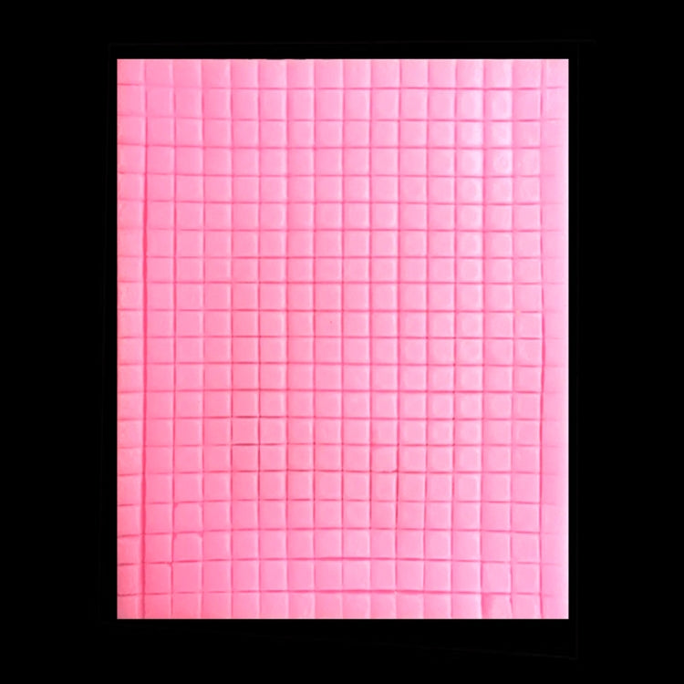 2 PCS Small Square Lattice Liquid Silicone Fondant Cake Mold