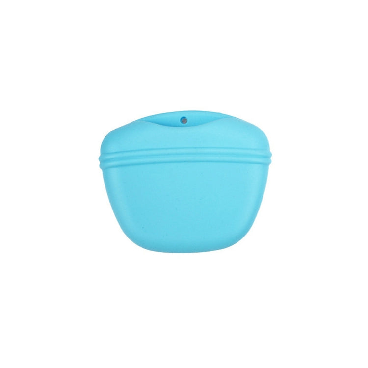 2PCS Silicone Dog Food Bag Portable Dog Training Treat Bag