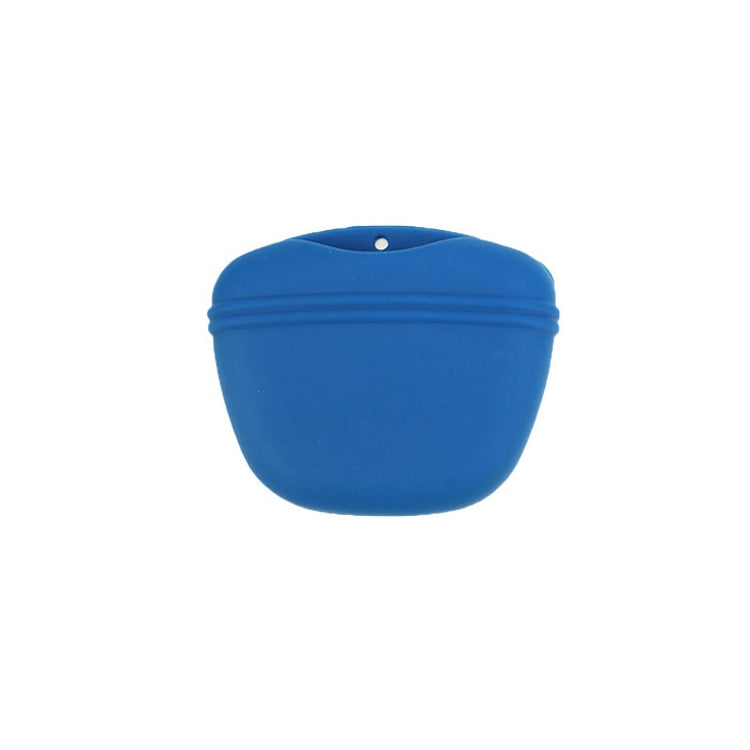 2PCS Silicone Dog Food Bag Portable Dog Training Treat Bag