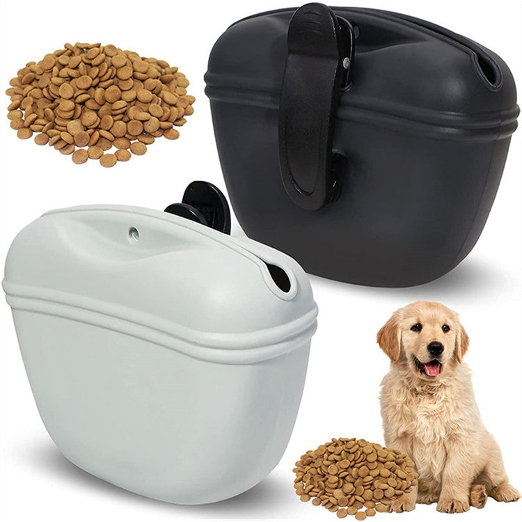 2PCS Silicone Dog Food Bag Portable Dog Training Treat Bag