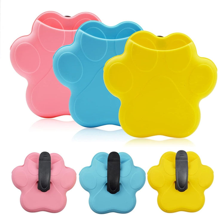 Portable Silicone Pet Feeding Bag Pet Training Waist Bag Pet Snack Bag