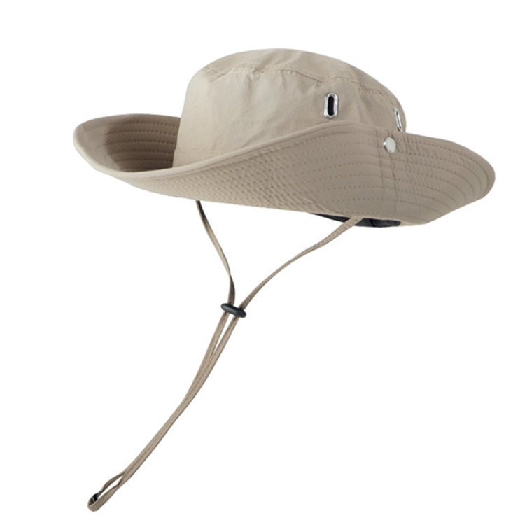 Versatile Breathable Sunscreen Drawstring Fisherman Hat