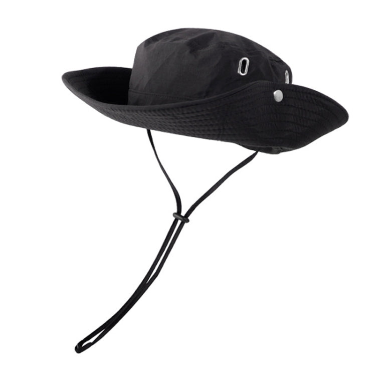 Versatile Breathable Sunscreen Drawstring Fisherman Hat