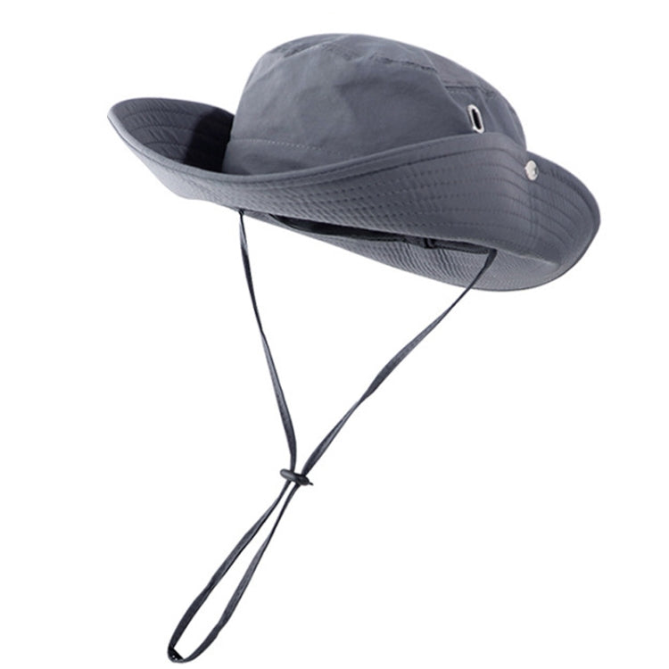 Versatile Breathable Sunscreen Drawstring Fisherman Hat