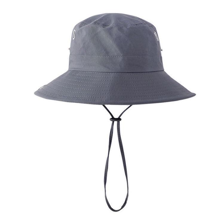 Versatile Breathable Sunscreen Drawstring Fisherman Hat