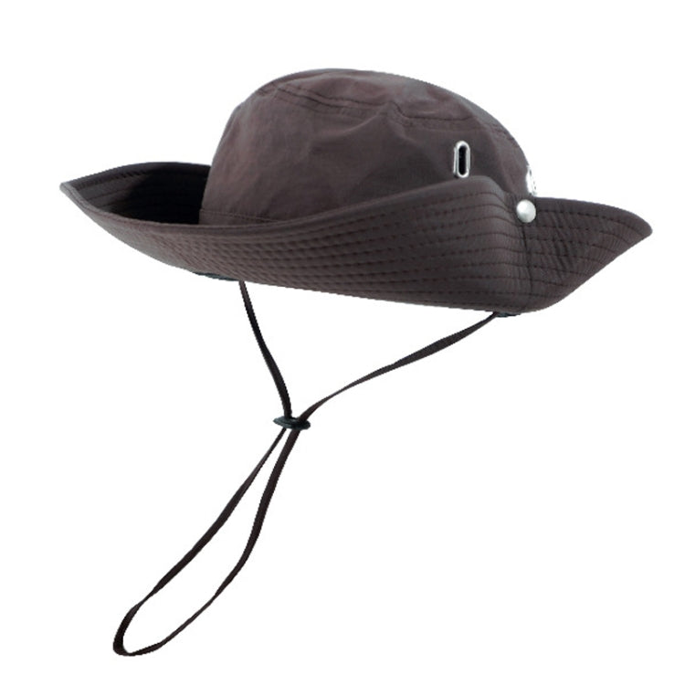 Versatile Breathable Sunscreen Drawstring Fisherman Hat