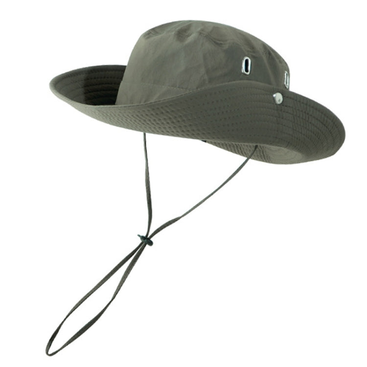 Versatile Breathable Sunscreen Drawstring Fisherman Hat