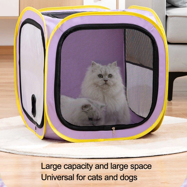 Pet Drying Box Dog Hair Drying Cat Bath Drying Bag, Style: Sugar Cube+Hair Comb