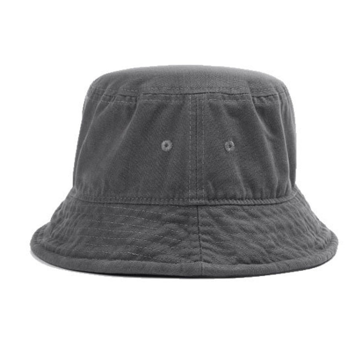 Washed Solid Bucket Hat Versatile Hip Hop Street Hat, Size: Free Code