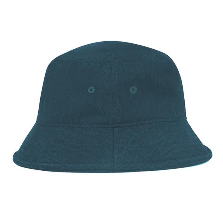 Washed Solid Bucket Hat Versatile Hip Hop Street Hat, Size: Free Code