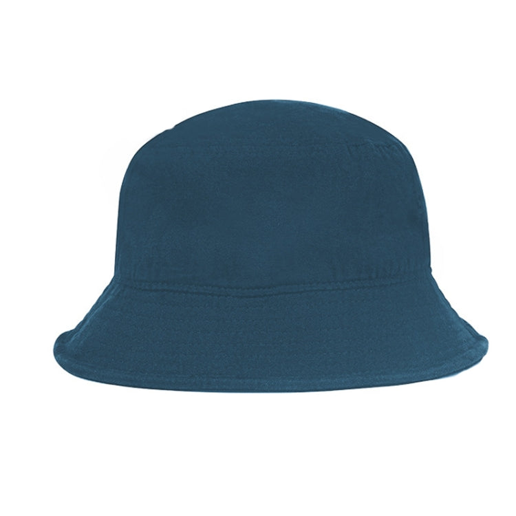 Washed Solid Bucket Hat Versatile Hip Hop Street Hat, Size: Free Code
