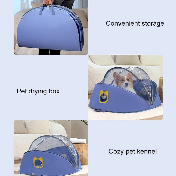 Foldable Pet Drying Box Cat Dog Cage Pet Blow Box Drying Room