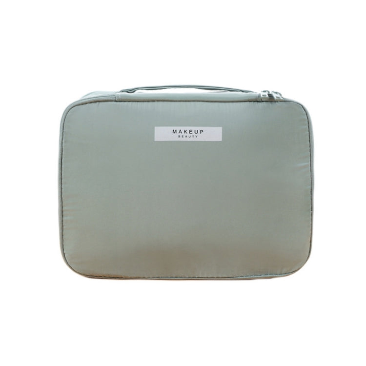 Multifunctional Portable Travel Large Capacity Cosmetic Storage Bag, Color: Matcha Green (Large)