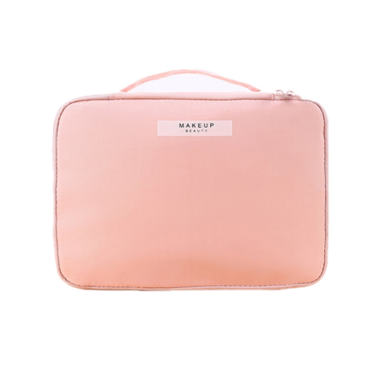 Multifunctional Portable Travel Large Capacity Cosmetic Storage Bag, Color: Cute Pink (Large)