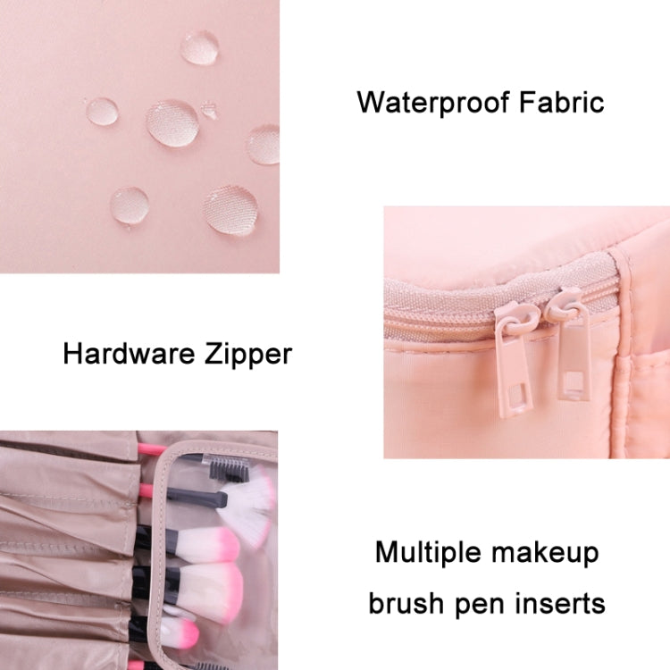 Multifunctional Portable Travel Large Capacity Cosmetic Storage Bag, Color: Cute Pink (Large)