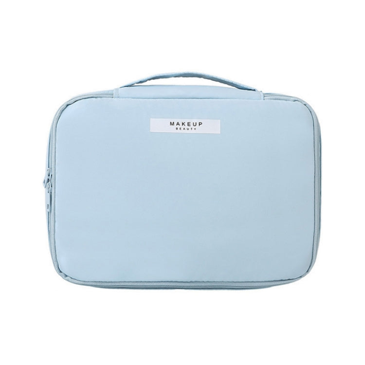 Multifunctional Portable Travel Large Capacity Cosmetic Storage Bag, Color: Mist Blue (Large)