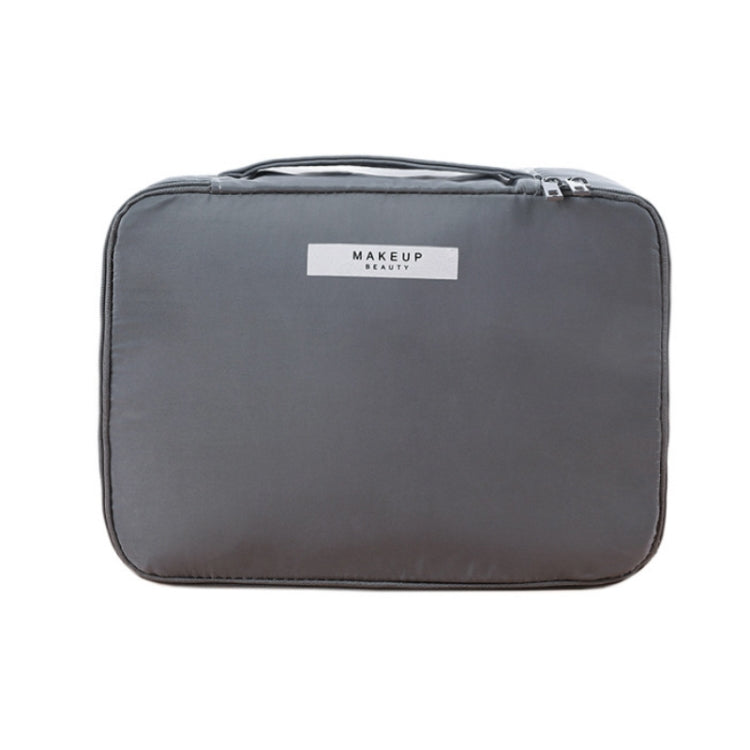 Multifunctional Portable Travel Large Capacity Cosmetic Storage Bag, Color: Dark Gray (Large)