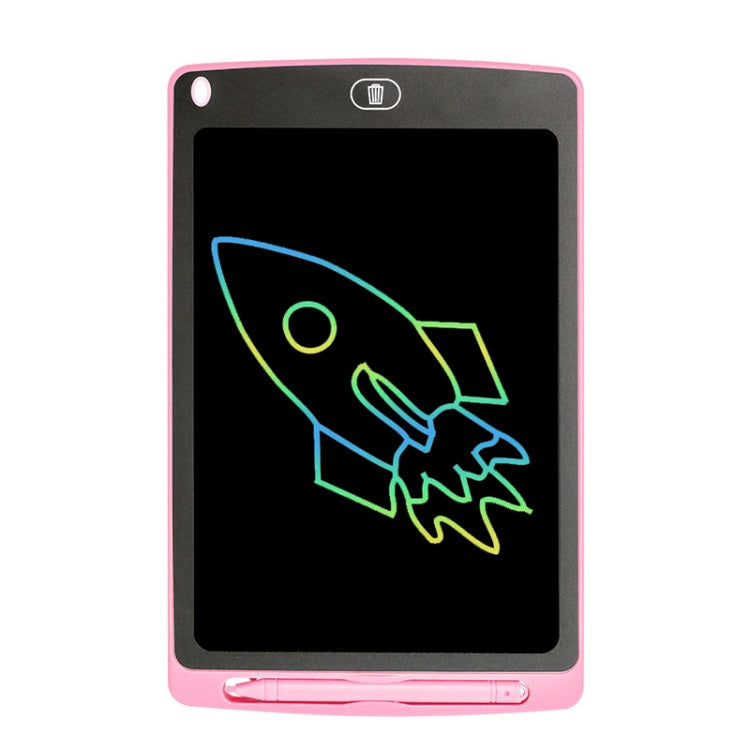 LCD Writing Board Children Hand Drawn Board, Specification: 10 inch Colorful (Light Pink)