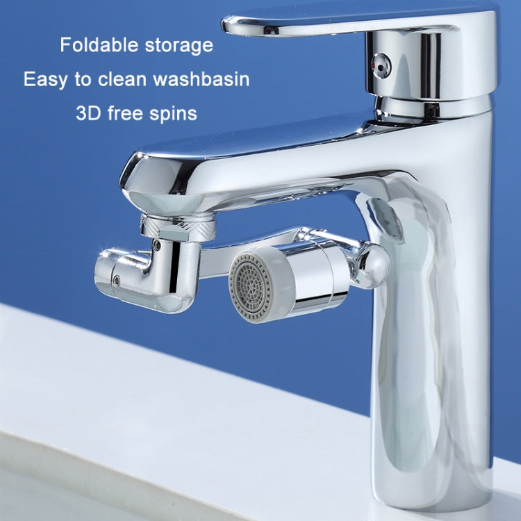 Faucet Robot Arm Universal Extender 1080 Degree Lifting Aerator, Specification: All Copper Double Outlet