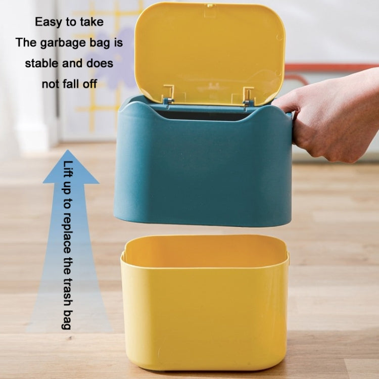 Pet Deodorant Closed Cat Litter Trash Can(Blue)