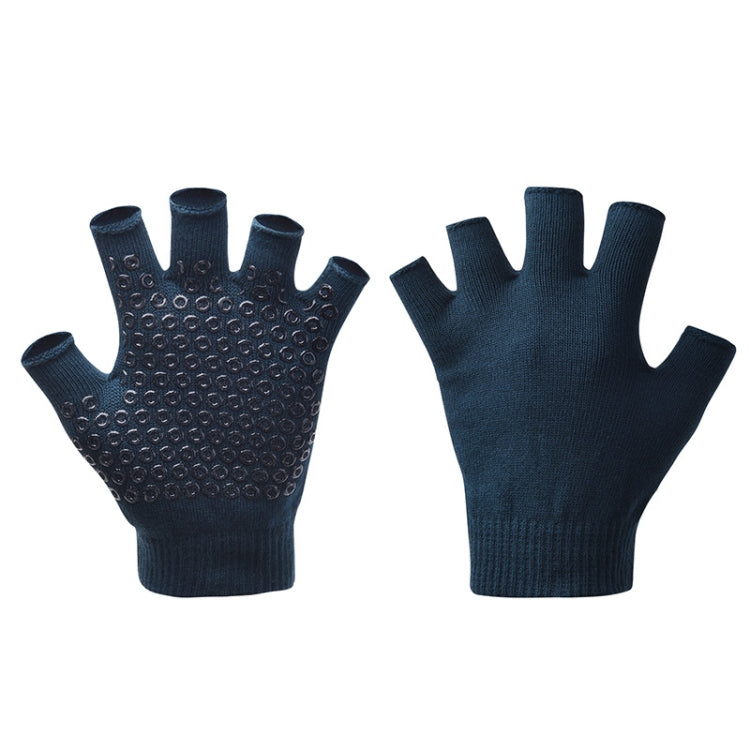 Ladies Non-Slip Fingerless Aerial Yoga Aid Gloves