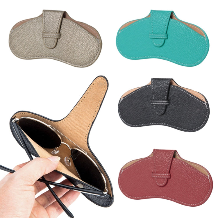 PU Leather Portable Glasses Bag Glasses Case Compression Sunglasses Storage Bag