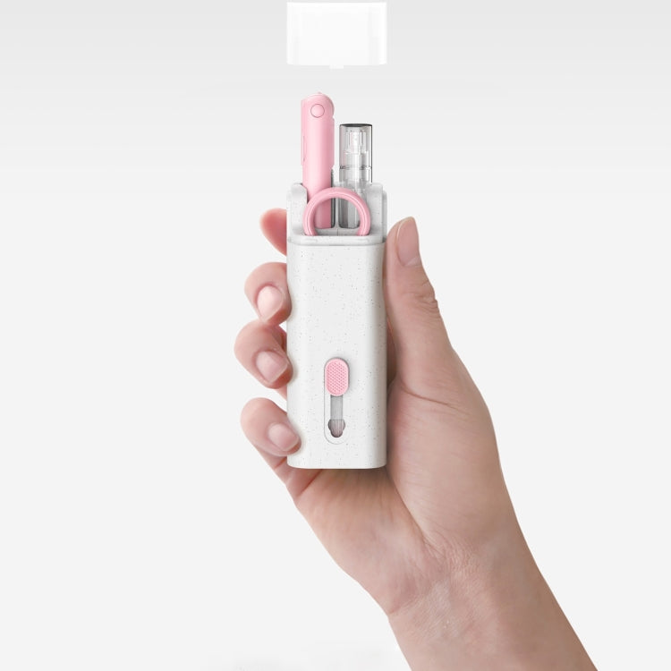 2 PCS Bluetooth Earphone Multi-function Cleaning Pen(White)