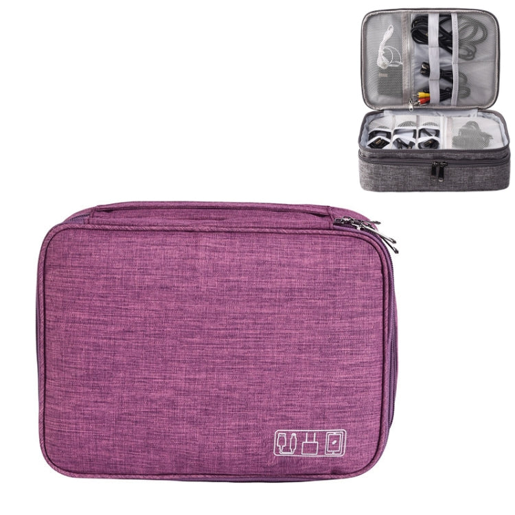 5 Inch Multifunctional Electronic Digital Earphone Power Cord Storage Bag