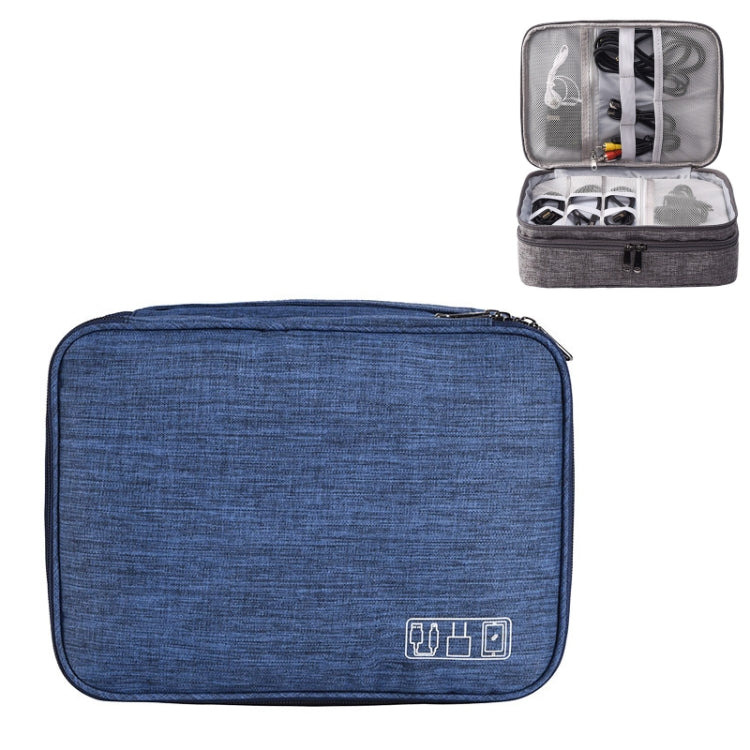 5 Inch Multifunctional Electronic Digital Earphone Power Cord Storage Bag