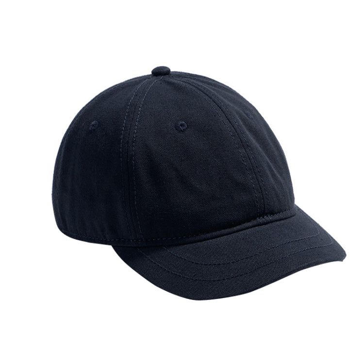 Soft Top Retro All-match Short-brimmed Hat Big Head Peaked Cap