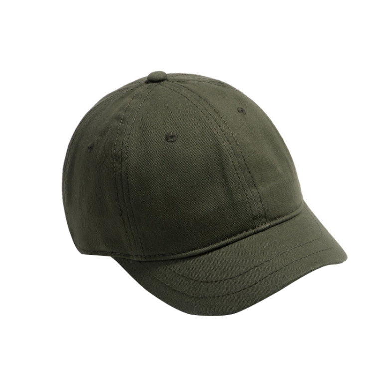 Soft Top Retro All-match Short-brimmed Hat Big Head Peaked Cap