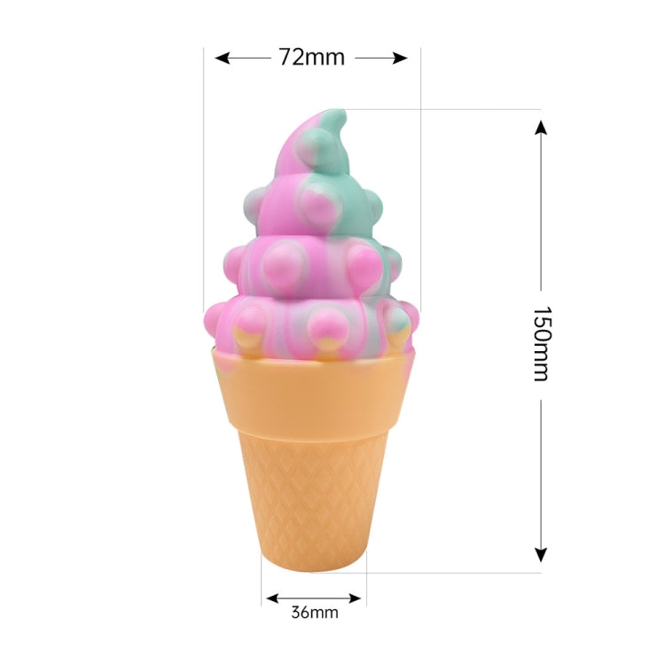 Ice Cream Shaped Pinch Decompression Toy
