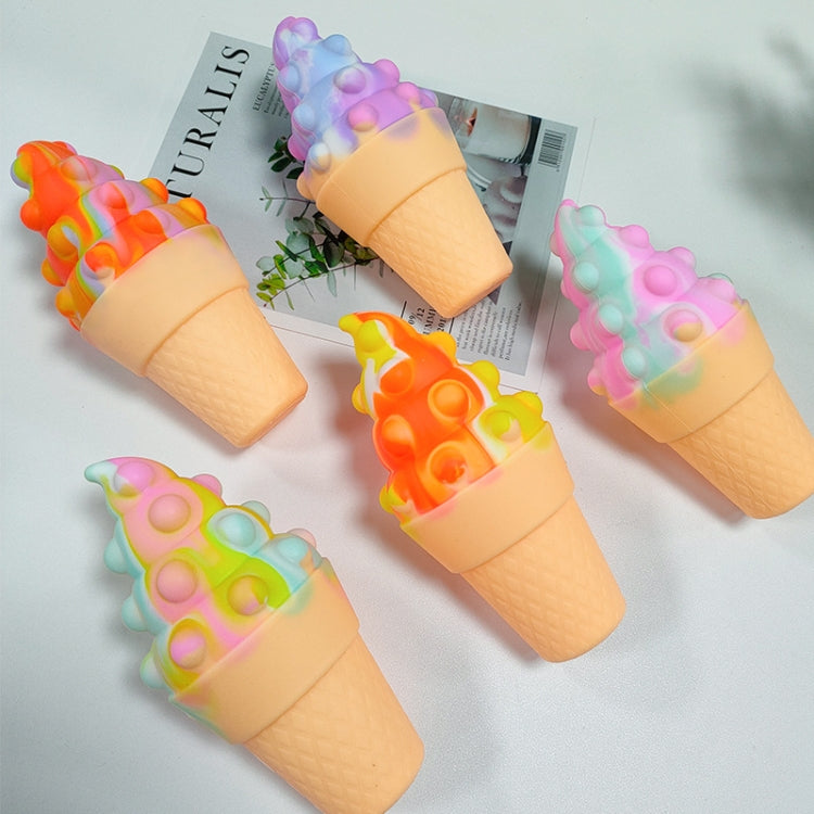 Ice Cream Shaped Pinch Decompression Toy