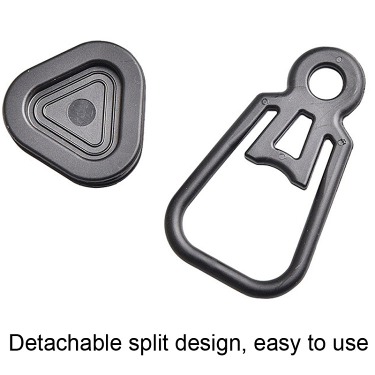 10 PCS Awning Banner Tarpaulin Plastic Clip Field Camping Mountaineering Tent Clip, Color: Green