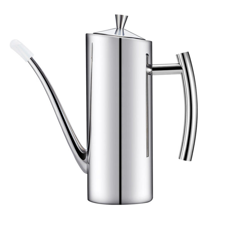 304 Stainless Steel Kitchen Can Press Leak-proof Oil Pot, Capacity: Upgraded 1000ml