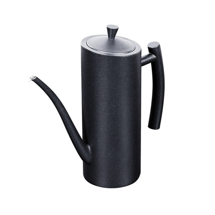 304 Stainless Steel Kitchen Can Press Leak-proof Oil Pot, Capacity: Black 500ml